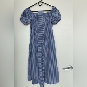 Midi Zara summer dress in blue